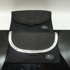 LOT OF 2 Running Buddy Magnetic Black Pouch XL Belt less Runners No Bounce